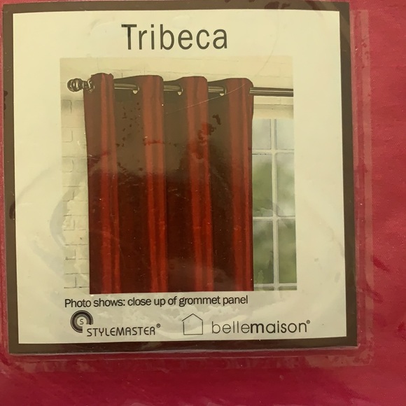 4 Pink Curtain Panels - Picture 3 of 4